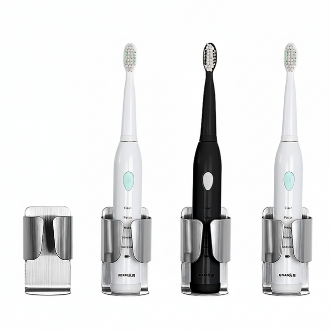 304올스텐 전동 칫솔걸이 칫솔거치대 칫솔꽂이, 1개