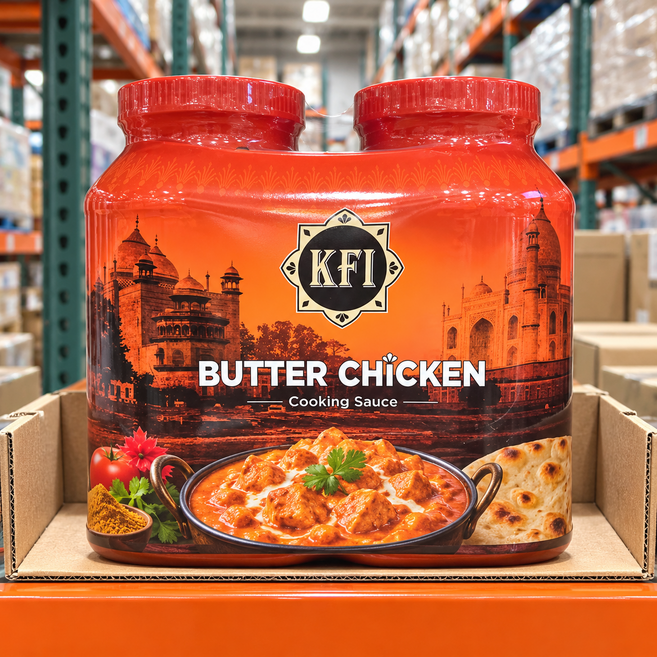 KFI 버터치킨커리용소스 650ML X 2 KFI BUTTER CHICKEN SAUCE
