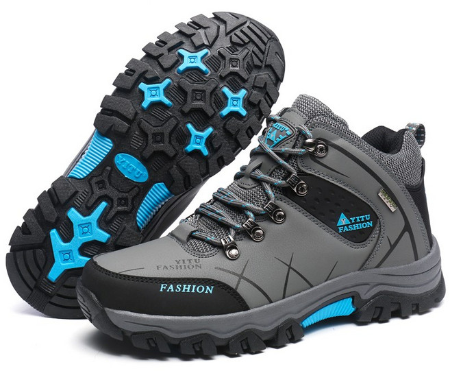 max admire 男款防水防滑厚底戶外登山鞋