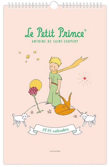 2026년 어린왕자 마음의 눈으로 보이는 것들 벽걸이달력(A2)