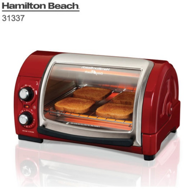 해밀턴비치 롤탑도어 미니 전기오븐 토스터기 31337 12리터