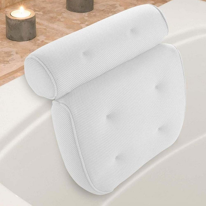 프리미엄 반신욕베게 욕조배게 등받이 목욕용품쿠션 qda+31582po