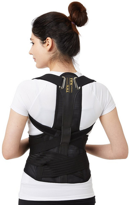 바름 바른자세밴드 블랙, 1개