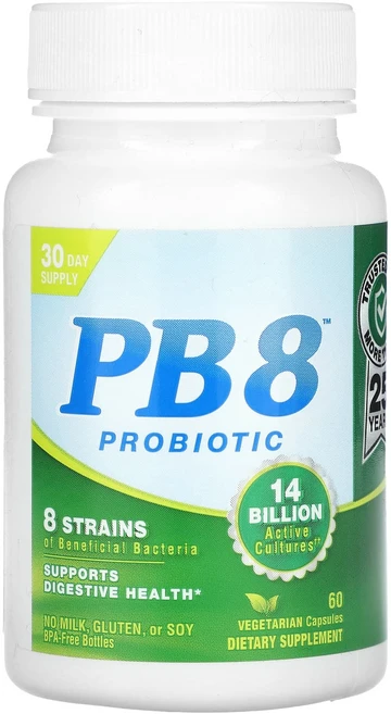 몸관리하세요 겨울입니다 Nutrition Now PB 8™ 프로바이오틱 베지 캡슐 60정(캡슐 1정당 70억) 특별관리진행, NutritionNowPB8프로바이오틱베지캡슐60정캡슐, 1개 - 쿠팡