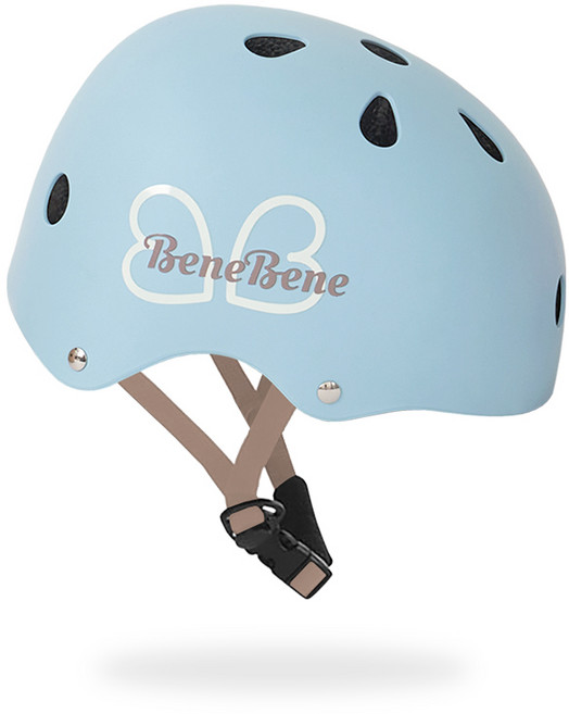 베네베네 킥보드 자전거 유아 어린이 안전 세이프티 키즈 보호 헬멧, 베이비블루, 1개