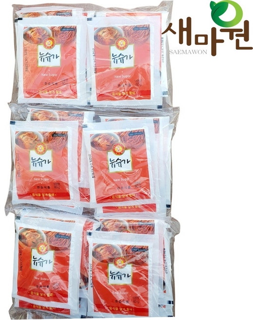 새마원 한승 뉴슈가 사카린 나트륨 슈가 설탕대용, 30개, 60g