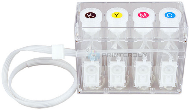 무한잉크 팩공급기 800ml 메탈클램프 엘보 부싱, 1개