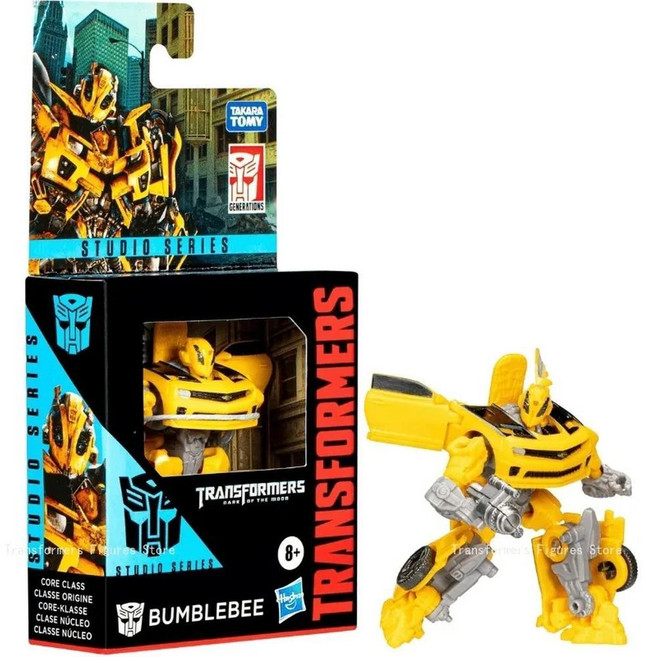 다카라 토미 트랜스포머 스튜디오 범블비 영화 피규어 모델 애니메이션 액션 변형 로봇 희귀 선물, 1. SS-cr-Bumblebee, 1개