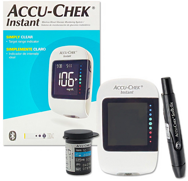 ACCU CHEK 아큐첵 인스턴트 Instant 혈당측정기, 1개