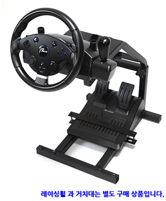 아우라 레이싱 휠 / 트러스트마스터 유로트럭 자동차 경기 운전 게임 [거치대 별도 판매], 1개