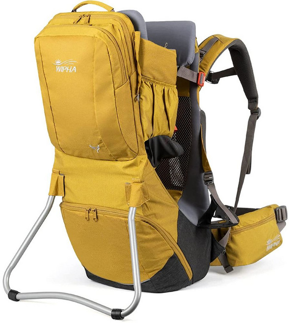 아기등산캐리어 경량 트레킹용 백팩 가방 아이 배낭 유아 하이킹 트래킹, YAK Ⅱ 옐로우