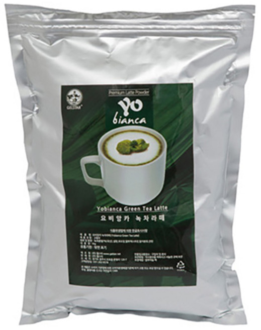 젤스타 요비앙카 7 녹차라떼 파우더 500g 1박스 20개, 1개입