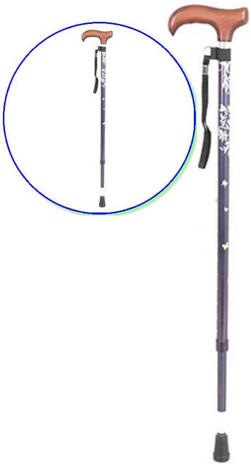 쌍문상회 지금 필요한 큐빅 효도지팡이 2단 지팡이 지팡이 보조 웰비 k31872EA, 본상품