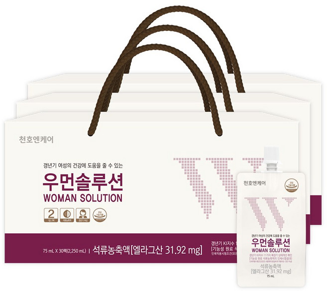 천호엔케어 우먼솔루션, 2.25L, 3개