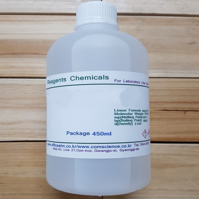 묽은염산 0.1mol(0.1N) Dilute Hydrochloric Acid(HCI) 화)450ml 염산용액