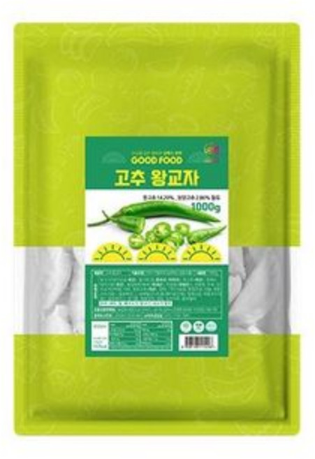 이푸른 [이푸른] 굿푸드 고추 왕교자 1kg, 1개