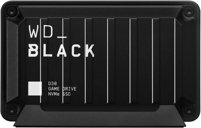 WD D30 타입C 게임 드라이브 SSD, 블랙, 2TB