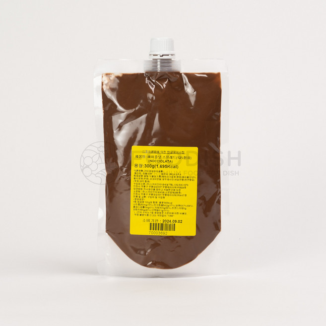 [푸디쉬] 이르카 헤이즐넛 스프레드, 1개, 300g