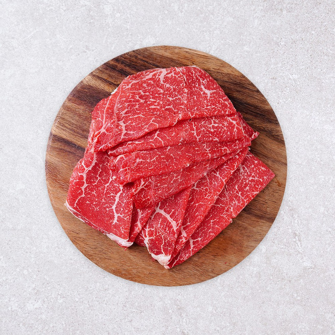 오늘잡은소 한우 1+등급 설도 샤브용 불고기용 소고기, 600g, 1개