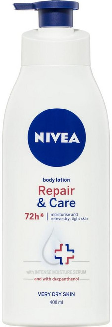 호주 니베아 Nivea Repair & Care Body Lotion 리페어 & 케어 바디 로션, 1개, 400ml