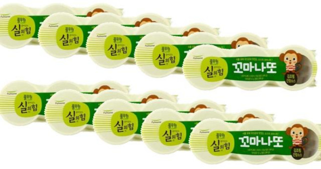 풀무원 살아있는 실의 힘 꼬마나또 김조림간장소스, 10개, 89.7g