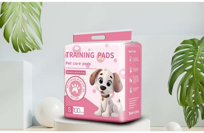 반려동물 소변 패드 강아지 기저귀 두꺼운 탈취 흡수 패드 기저귀 일회용 방수 패드, 1개, 100개입