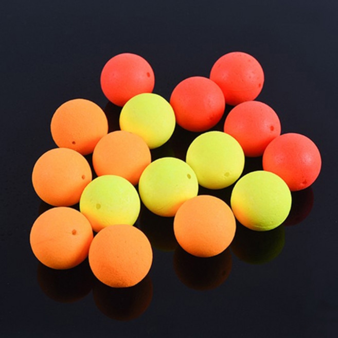 VA 발포 연주찌 원형 바다 발포찌 형광, 1호, 형광옐로우, 100개