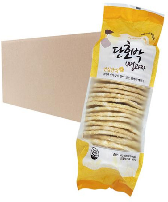 바삭과자 간식타임 신영제과 단호박 뻥과자 100g 15입, 바삭과자 간식타임 신영제과 단호박 뻥과자 100g 15