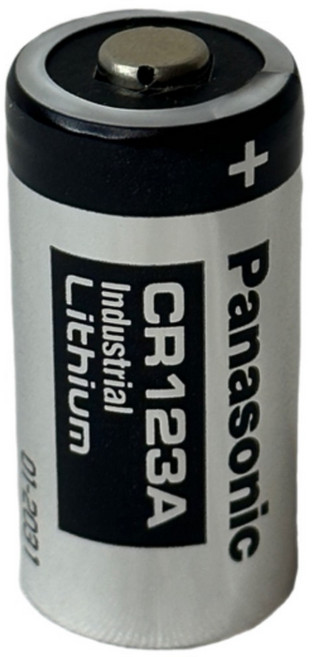 Panasonic CR2 CR123A 電池 適用於拍立得 煙霧警報器 測距儀, 1個