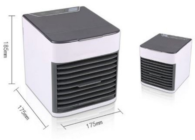 USB 移動式冷氣扇 桌面空調, 2代迷你水冷扇1台