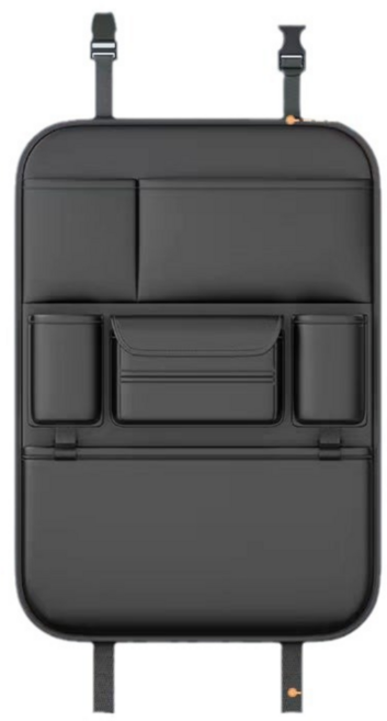 데즐리 자동차 시트 등받이 수납함, 블랙, 1개