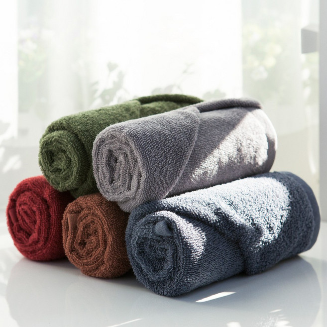 2407 기라로쉬 얇은 미용 수건 2407타올 무지 민무늬 미용실 헬스장 사우나 업소용 타올 영업용 타월 80g 10장 묶음 세트 덕용, 와인 10P, 1세트