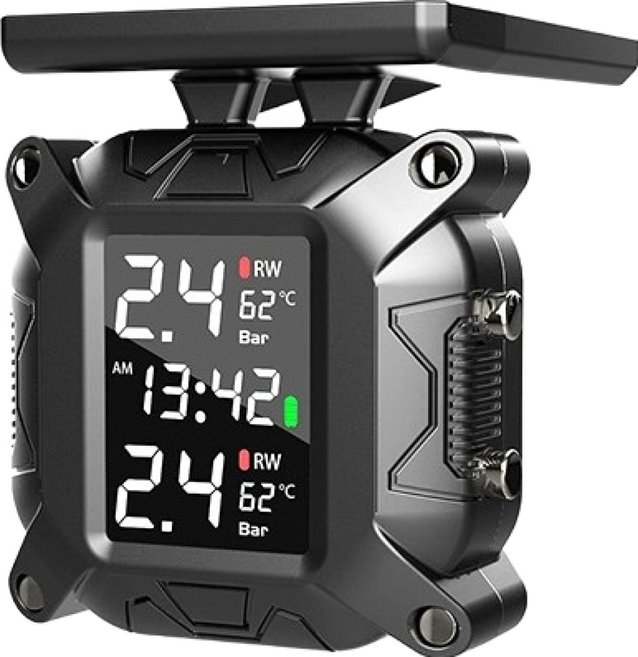 KELEFISH 機車胎壓偵測器 TPMS, 1套, M9-A 全套配件