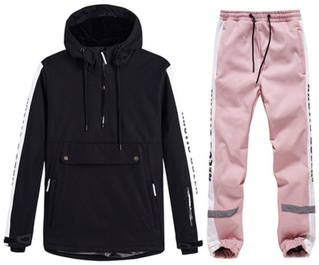 스키 후드티 스키복 여남 커플 스노보드복 보온 도톰 스키복 후드티 세트