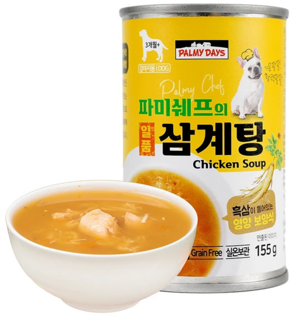 파미데이즈 - 파미쉐프의 일품삼계탕 보충식 캔 고양이용 (보양식 상온보관), 1.24kg, 1개