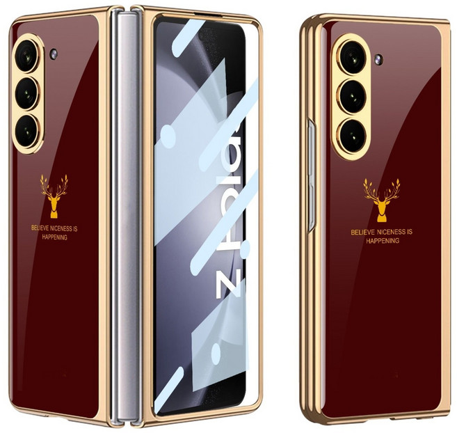 갤럭시 z폴드6 케이스 강화유리 대리석 명품 케이스 지폴드6 제트폴드6