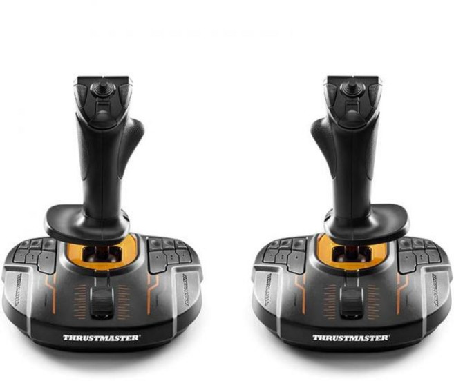 【국내 정품】Thrustmaster 스러스트마스터 T.16000M FCS 비행 스틱, 단품, 스틱 듀오