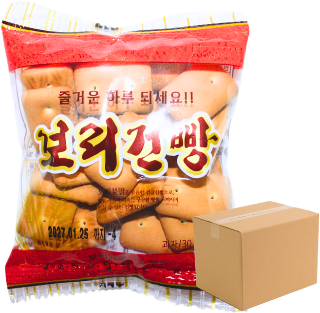 금풍제과 보리건빵, 30g, 100개