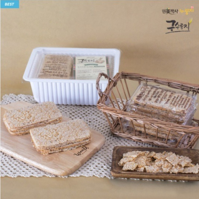 현미박사 누룽지 국내산 현미 수제누룽지, 510g, 3개