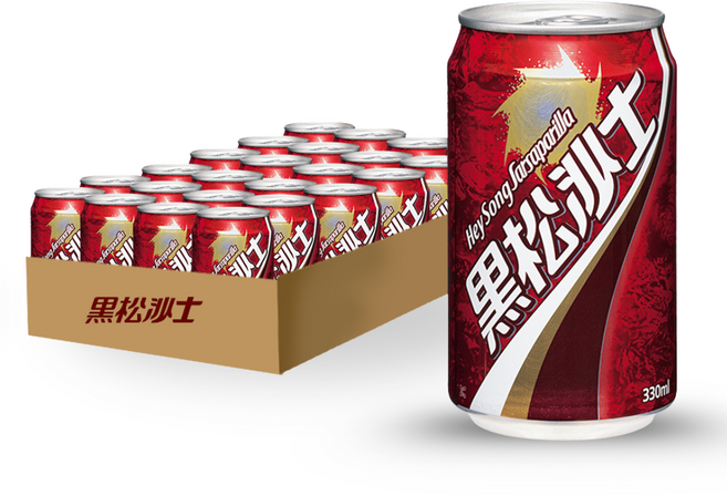 대만 루트비어 헤이송사스 탄산 소다, 24개, 330ml