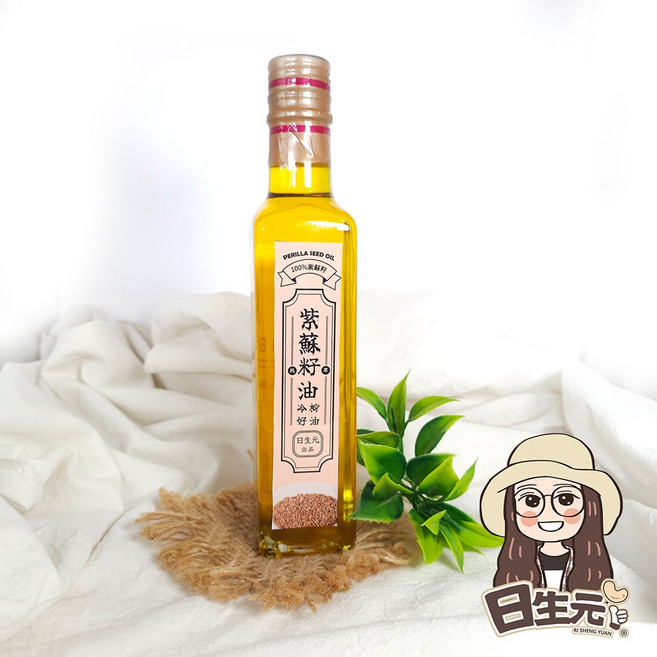 日生元 紫蘇籽油 冷壓初榨 250ml, 1個, 紫蘇籽油 250ml