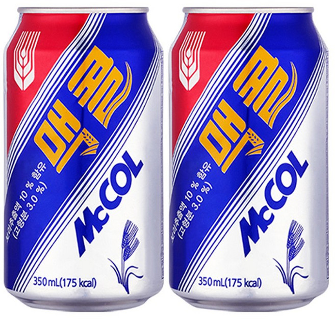 맥콜 350ml 24캔 일화 css+974lD, 24개