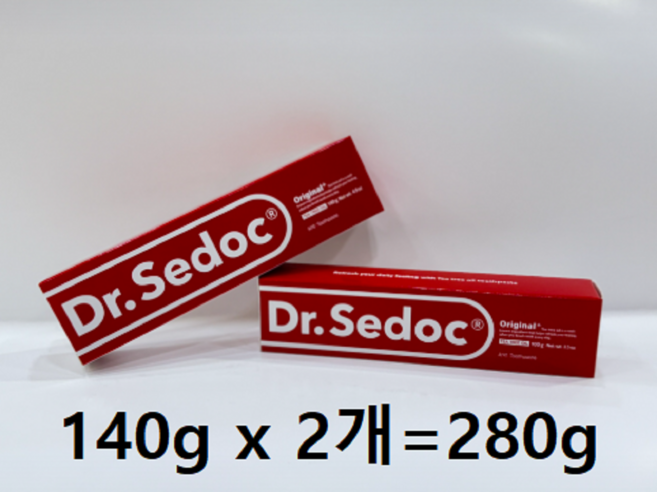 닥터세닥 오리지날 플러스 치약, 280g, 5개