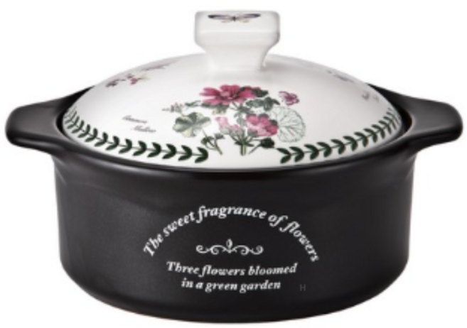 쿠킨 레트로 내열냄비, 18cm, 혼합색, 3개