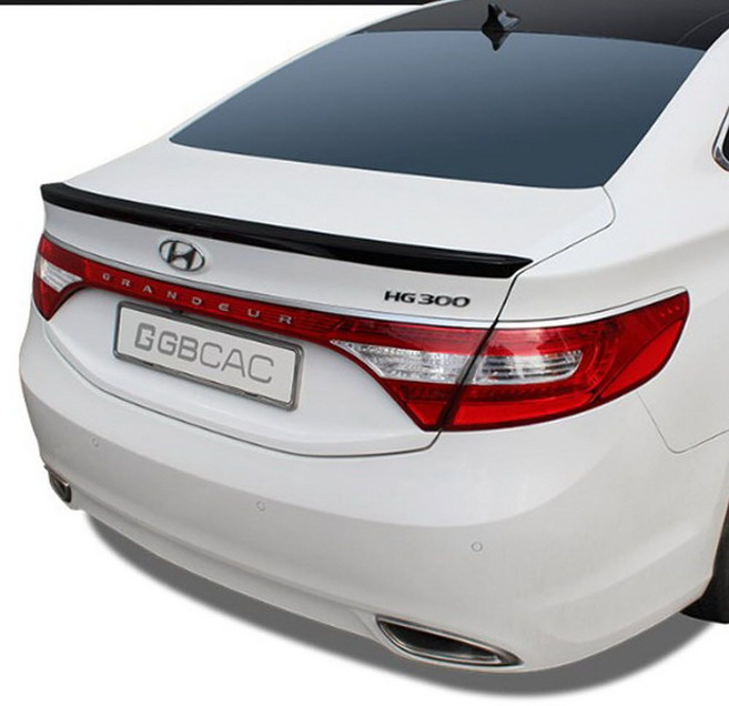 현대 그랜저HG전용 3가지색상 심플 리어스포일러, 실버, 실버