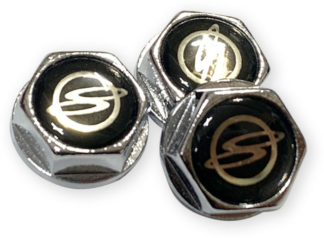 쉐보레로고 번호판 볼트 고정나사 크롬 3개1세트 차량용로고볼트 자동차볼트, 상세페이지 참조, 1개