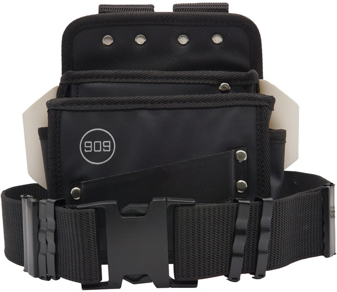 구공구 2단 도배가방 파이프 벨트 세트 도배용품 블랙, 도배가방(블랙) + 벨트(블랙)