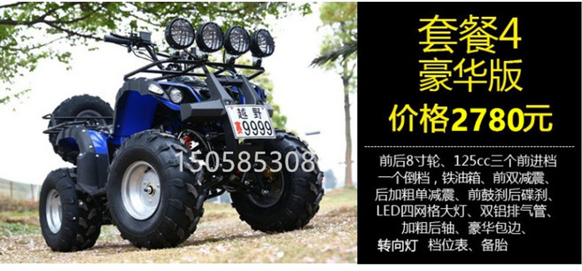 사륜오토바이 사발이 전지형 제주도액티비티 산악 4Cal ATV, 버팔로 비치카 세트 4