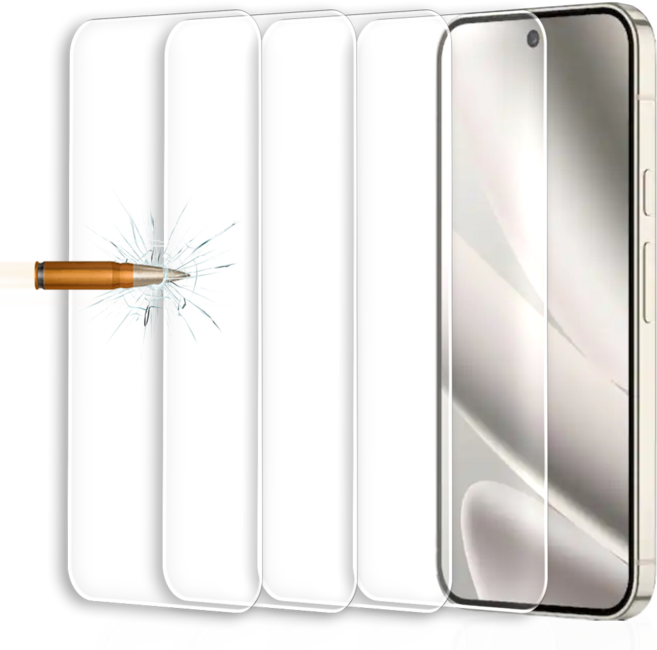 구글 픽셀10 / 구글 픽셀10 프로 액정강화 방탄유리 필름 4매, 4개