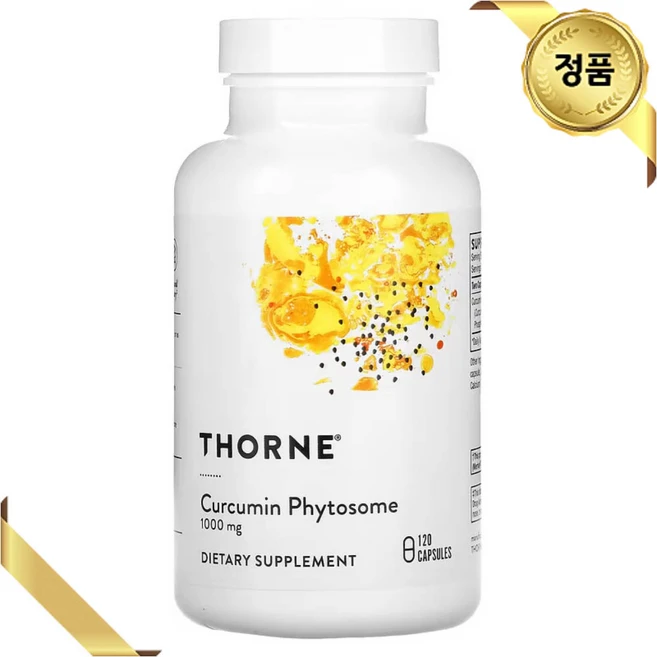 쏜리서치 커큐민 피토솜 1 000mg 120캡슐 Meriva원료 메리바 항산화 강황 울금, 120정, 1개 - 쿠팡